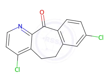 Chemical structure of Loratadine Impurity J