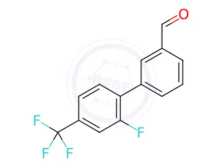 Chemical structure of 3-(2-Fluoro-4-(trifluoromethyl)phenyl)benzaldehyde