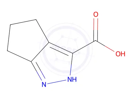 Chemical structure of 1,4,5,6-Tetrahydrocyclopenta[c]pyrazole-3-carboxylic Acid