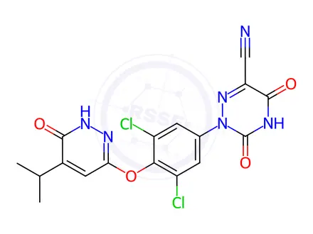 Chemical structure of Resmetirom (MGL-3196)