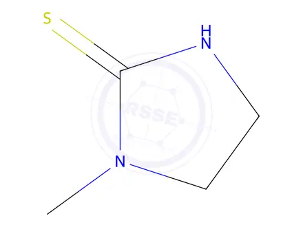 Chemical structure of 1-methylimidazolidine-2-thione