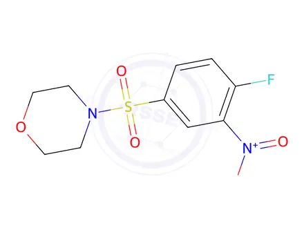 Chemical structure of 4-[(4-Fluoro-3-nitrobenzene)sulfonyl]morpholine