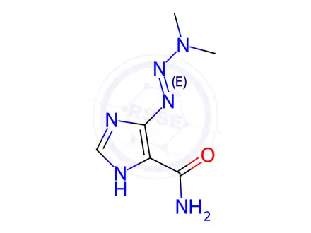 Chemical structure of Dacarbazine