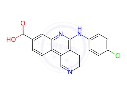 Chemical structure of Silmitasertib Impurity 36