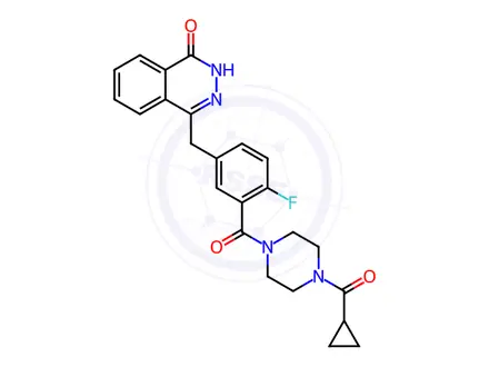 Chemical structure of Olaparib