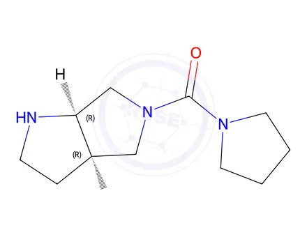 Chemical structure of (cis-Hexahydropyrrolo[3,4-b]pyrrol-5(1H)-yl)(pyrrolidin-1-yl)methanone