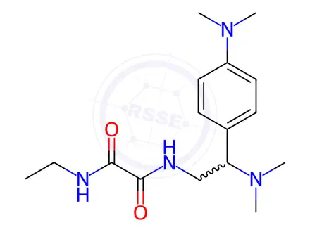 Chemical structure of N1-(2-(Dimethylamino)-2-(4-(dimethylamino)phenyl)ethyl)-N2-ethyloxalamide