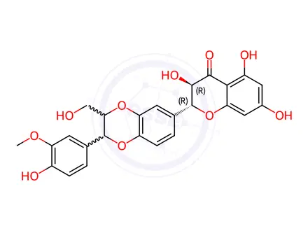 Chemical structure of Isosilybin