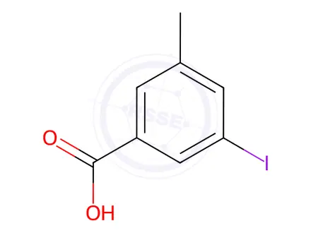 Chemical structure of 3-Iodo-5-methyl-benzoic Acid