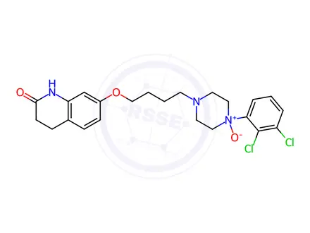 Chemical structure of Aripiprazole N4-Oxide