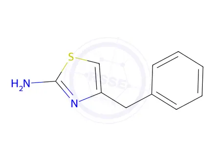 Chemical structure of 4-benzyl-1,3-thiazol-2-amine