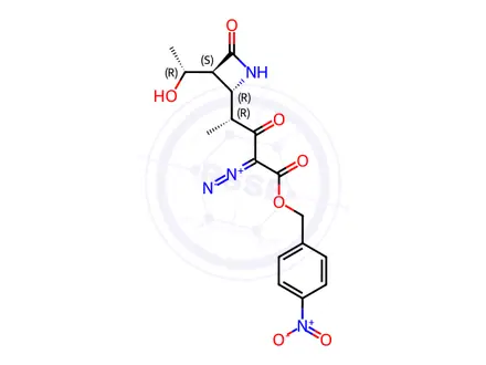 Chemical structure of Meropenem Impurity 81
