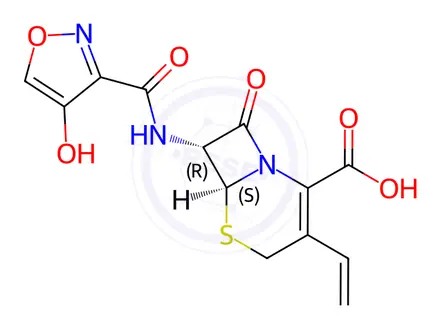 Chemical structure of Cefdinir Impurity 97