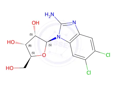 Chemical structure of Dealkyl (isopropyl) Maribavir
