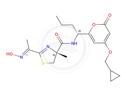 Chemical structure of PM 534