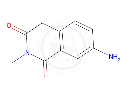 Chemical structure of 7-Amino-2-methylisoquinoline-1,3(2h,4h)-dione
