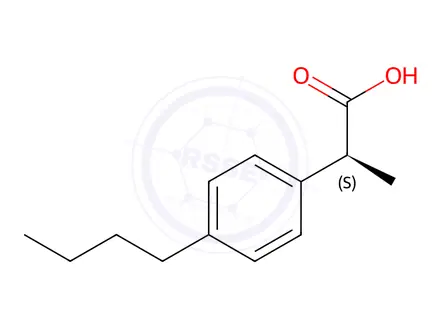 Chemical structure of Ibuprofen Impurity 124