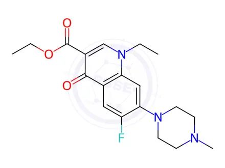 Chemical structure of Pefloxacin Impurity 20