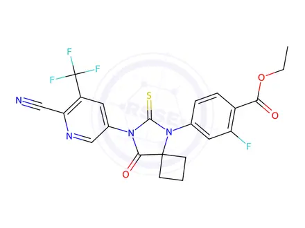 Chemical structure of Apalutamide Impurity 162