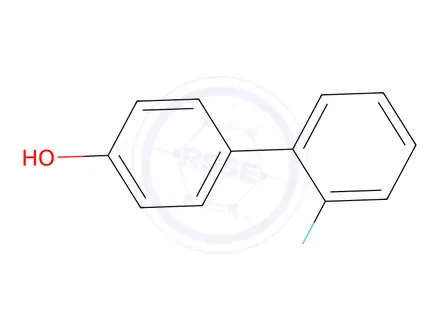 Chemical structure of 4-(2-Fluorophenyl)phenol