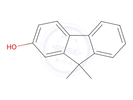 Chemical structure of 9,9-Dimethyl-9H-fluoren-2-ol