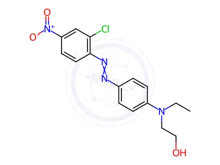 Chemical structure of Disperse Red 13