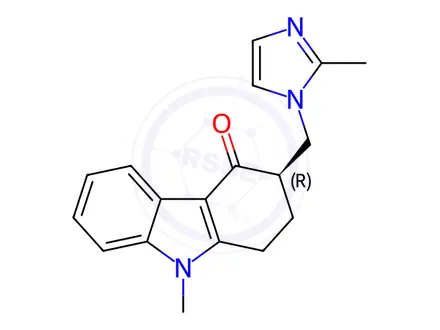 Chemical structure of Ondansetron Hydrochloride Impurity 16 ((R)-Ondansetron Hydrochloride)