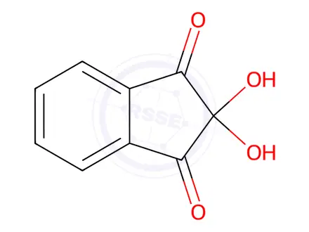 Chemical structure of Ninhydrin