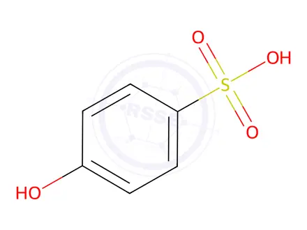 Chemical structure of 4-Hydroxybenzenesulfonic acid