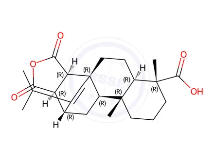 Chemical structure of Methyl maleopimarate