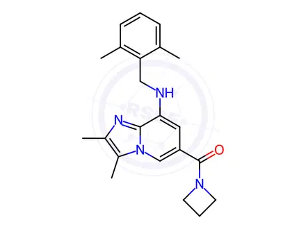 Chemical structure of Zastaprazan