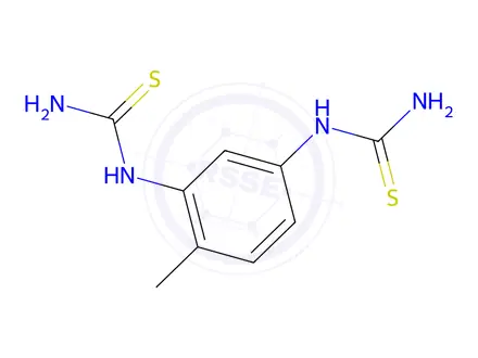 Chemical structure of 1,1'-(4-Methyl-1,3-phenylene)bisthiourea