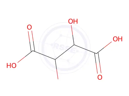 Chemical structure of Tartaric acid