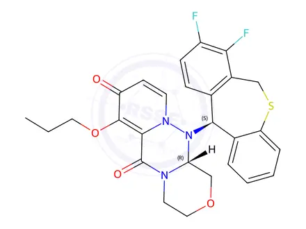 Chemical structure of Baloxavir Impurity 211