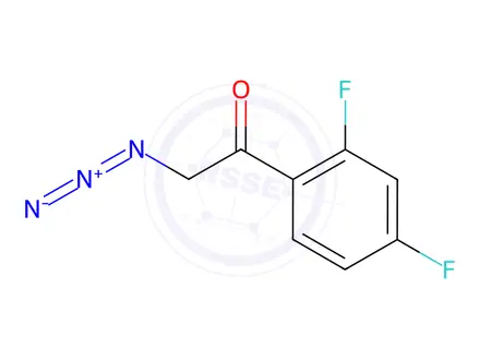 Chemical structure of 1-(2,4-Difluorophenyl)-2-azidoethanone