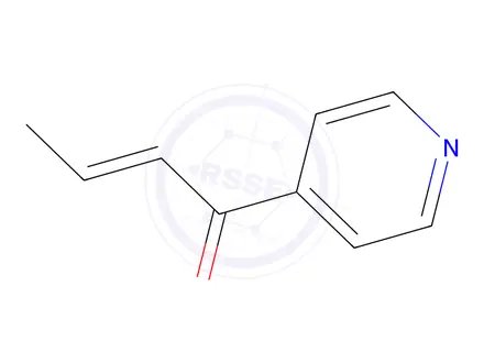 Chemical structure of 2-Buten-1-one,1-(4-pyridinyl)-(9CI)