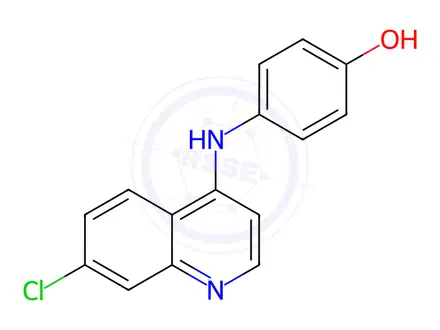 Chemical structure of Amodiaquine Impurity 12