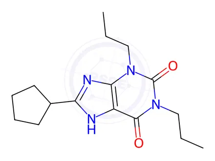 Chemical structure of DPCPX