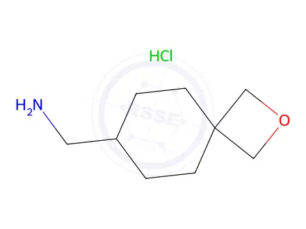 Chemical structure of 2-Oxaspiro[3.5]nonan-7-ylmethanamine hydrochloride