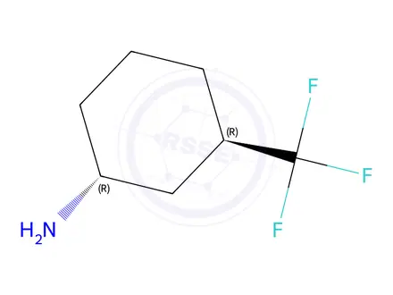 Chemical structure of (1R,3R)-3-Trifluoromethyl-cyclohexylamine hydrochloride