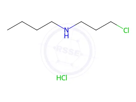Chemical structure of Butyl(3-chloropropyl)amine Hydrochloride
