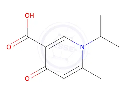 Chemical structure of 1-Isopropyl-6-methyl-4-oxo-1,4-dihydropyridine-3-carboxylic acid