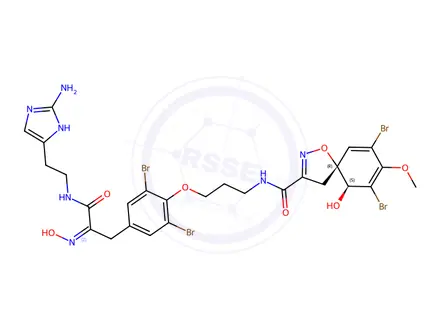 Chemical structure of purealin