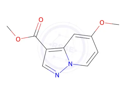 Chemical structure of Methyl 5-methoxypyrazolo[1,5-a]pyridine-3-carboxylate