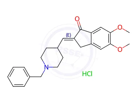 Chemical structure of Donepezil Hydrochloride Impurity 9 Hydrochloride (Donepezil Hydrochloride EP Impurity F Hydrochloride)