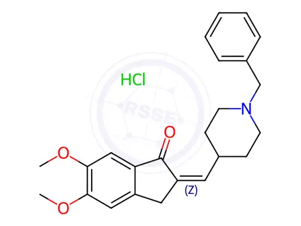 Chemical structure of Donepezil Related Compound A HCL