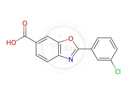 Chemical structure of Tafamidis Impurity 5