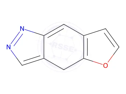 Chemical structure of 4H-Furo[2,3-f]indazole