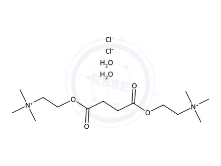 Chemical structure of Suxamethonium Chloride Dihydrate Working Standard (Secondary Reference Standard)