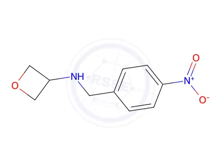 Chemical structure of N-[(4-Nitrophenyl)methyl]oxetan-3-amine